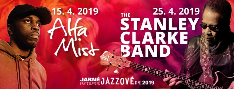 Na jarných jazzákoch 2019 Alfa Mist a Stanley Clarke