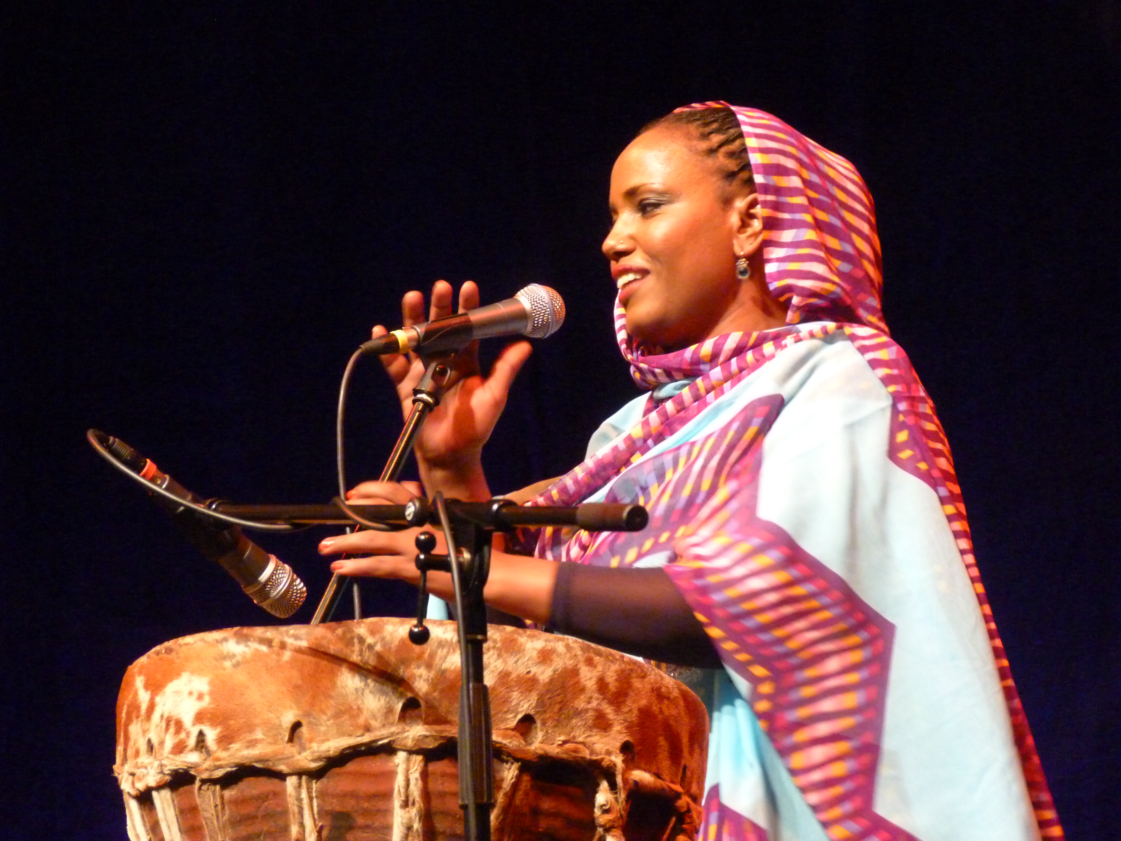 Aziza_Brahim_tabal_WOMEX_15,_Budapest