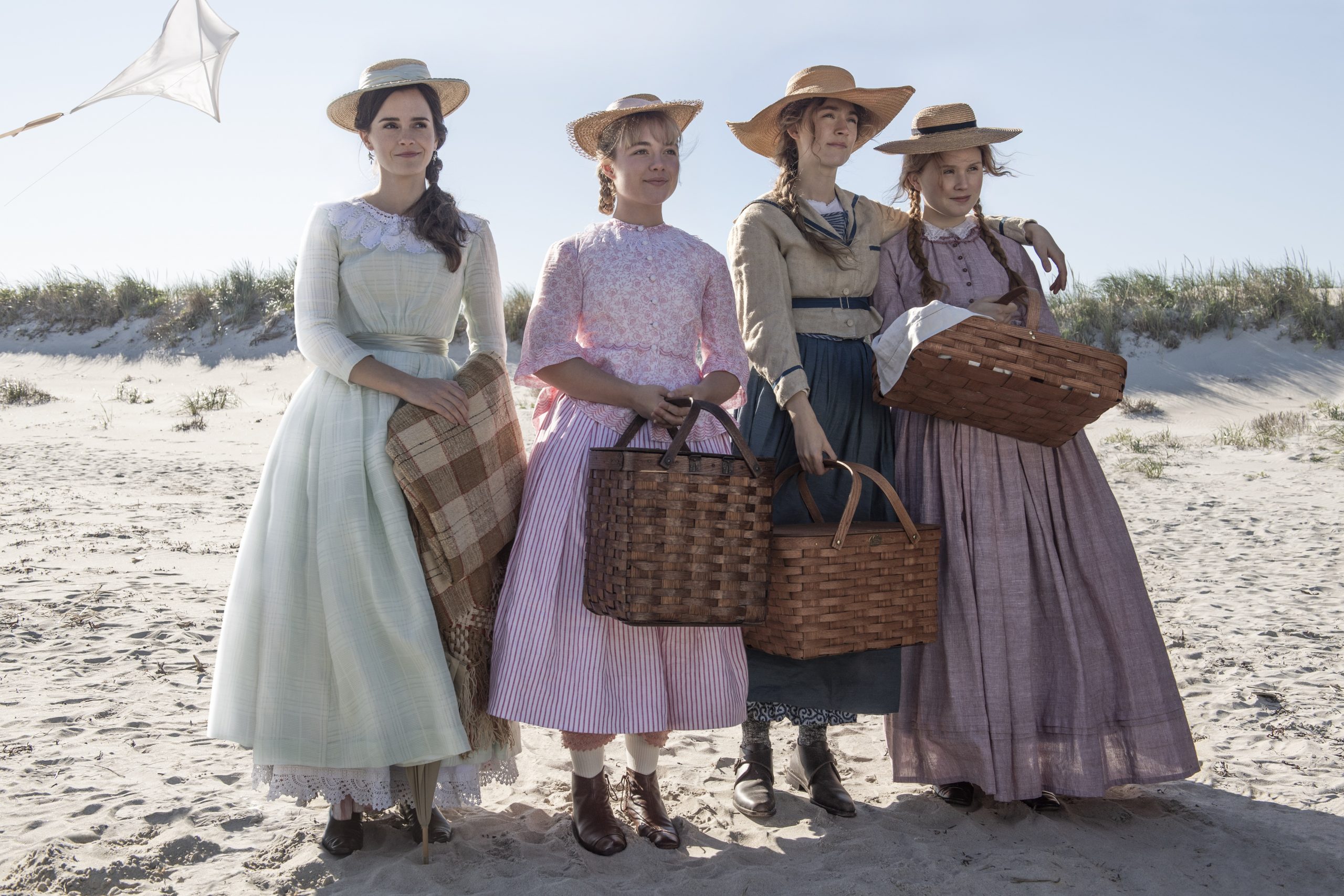Emma Watson, Florence Pugh, Saoirse Ronan, Eliza Scanlen in Columbia PicturesÕ LITTLE WOMEN.