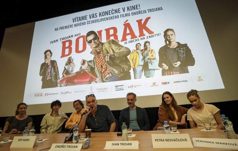 Tlačová konferencia pri premiére filmu Bourák © 2020 Ctibor Bachratý