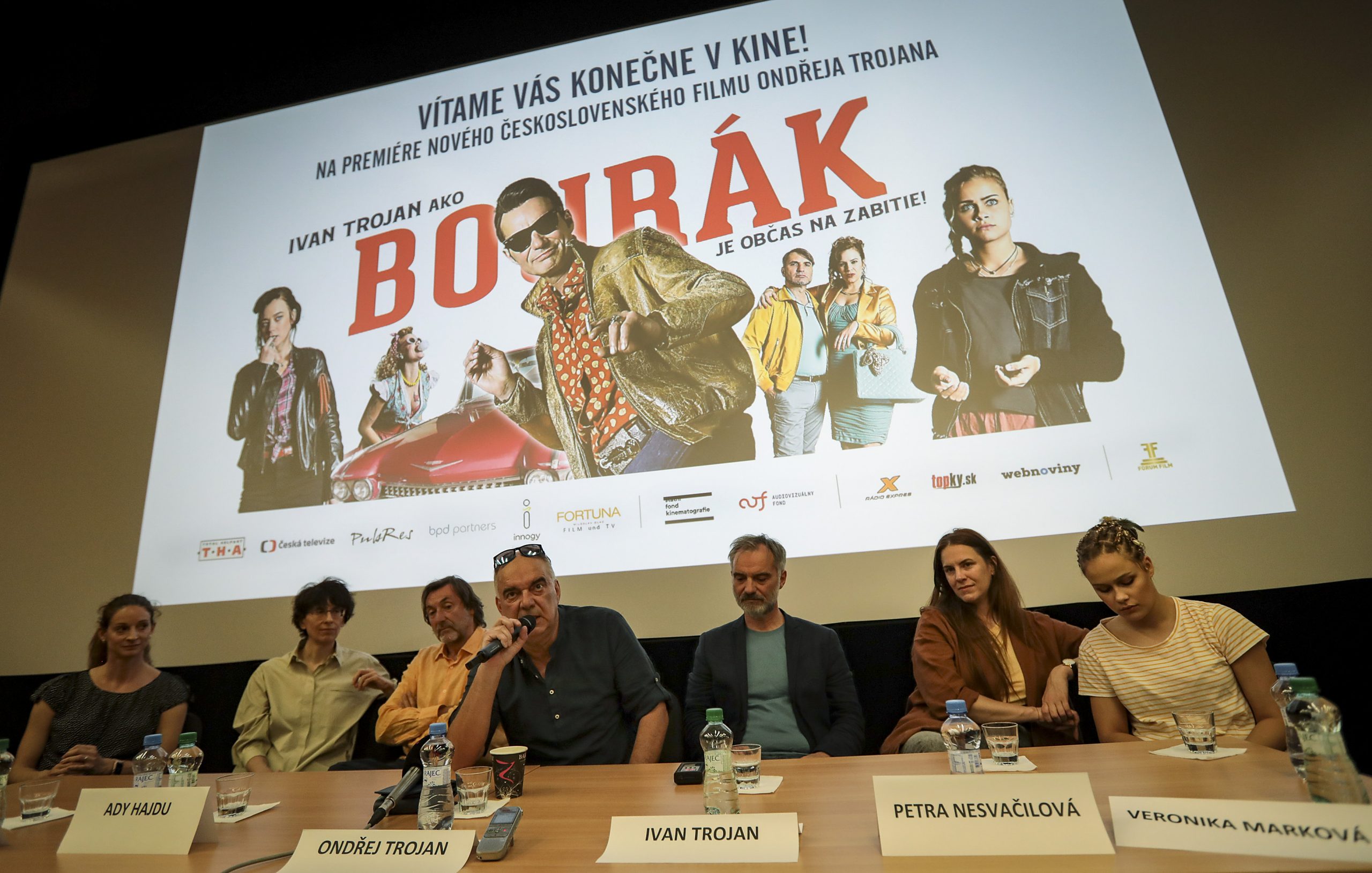 Tlačová konferencia pri premiére filmu Bourák © 2020 Ctibor Bachratý