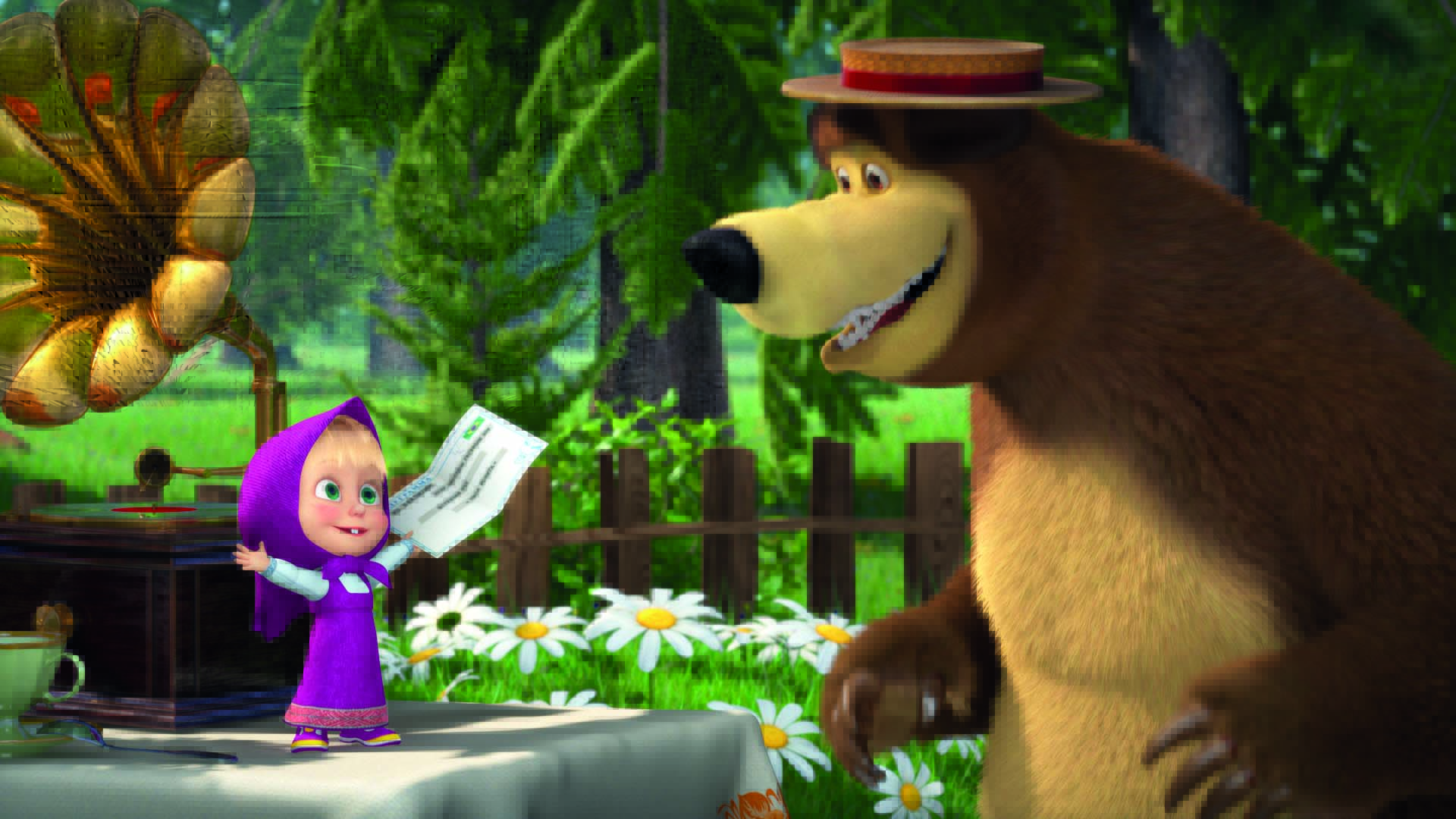 Film Máša a medveď: Mášine pesničky © 2020 Continental Film