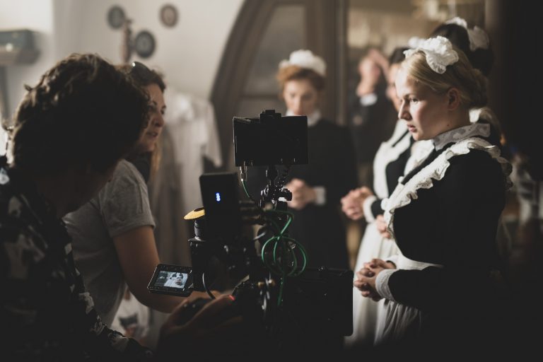 Nakrúcanie filmu Slúžka © 2020 Tina Botková Continental Film