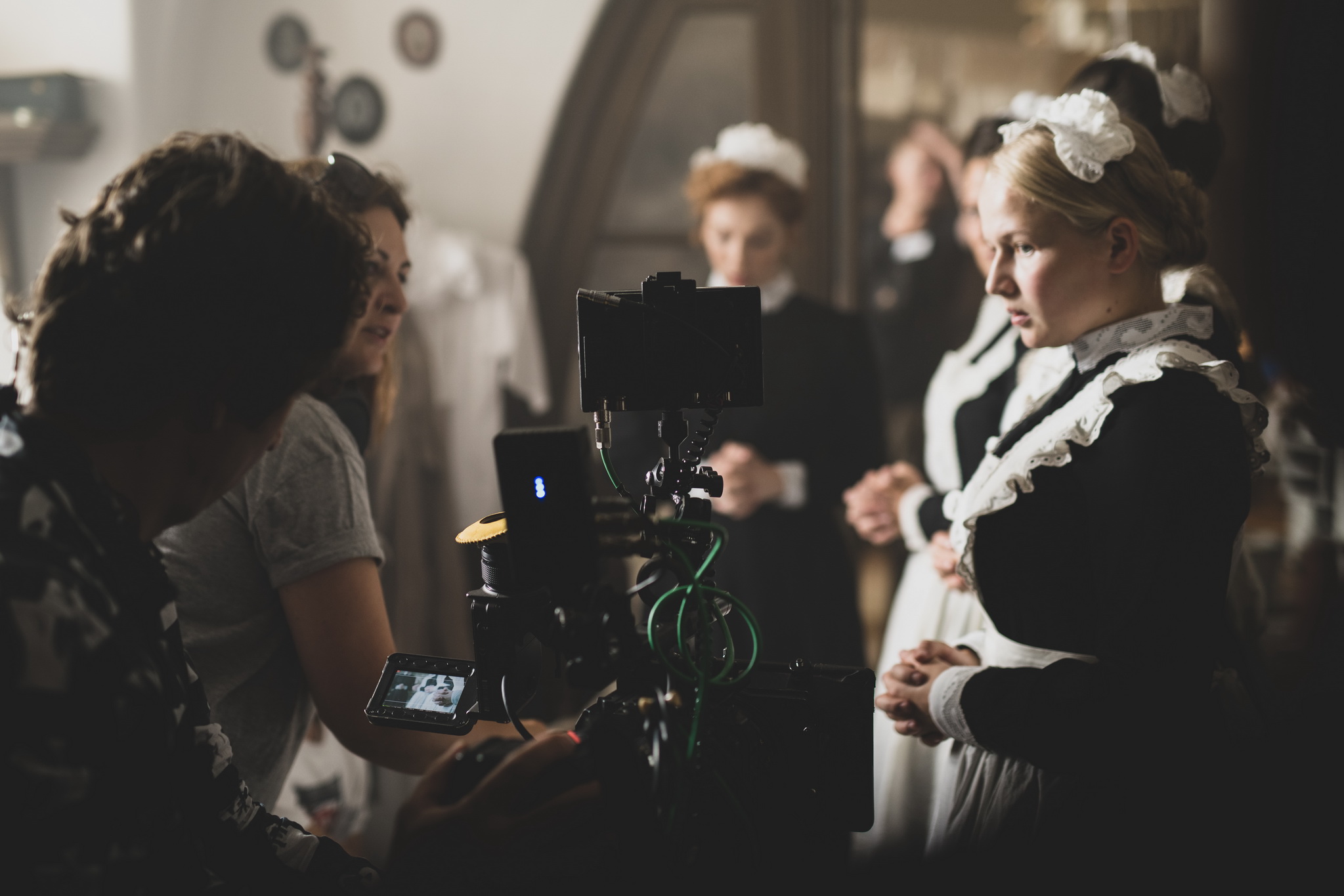 Nakrúcanie filmu Slúžka © 2020 Tina Botková Continental Film