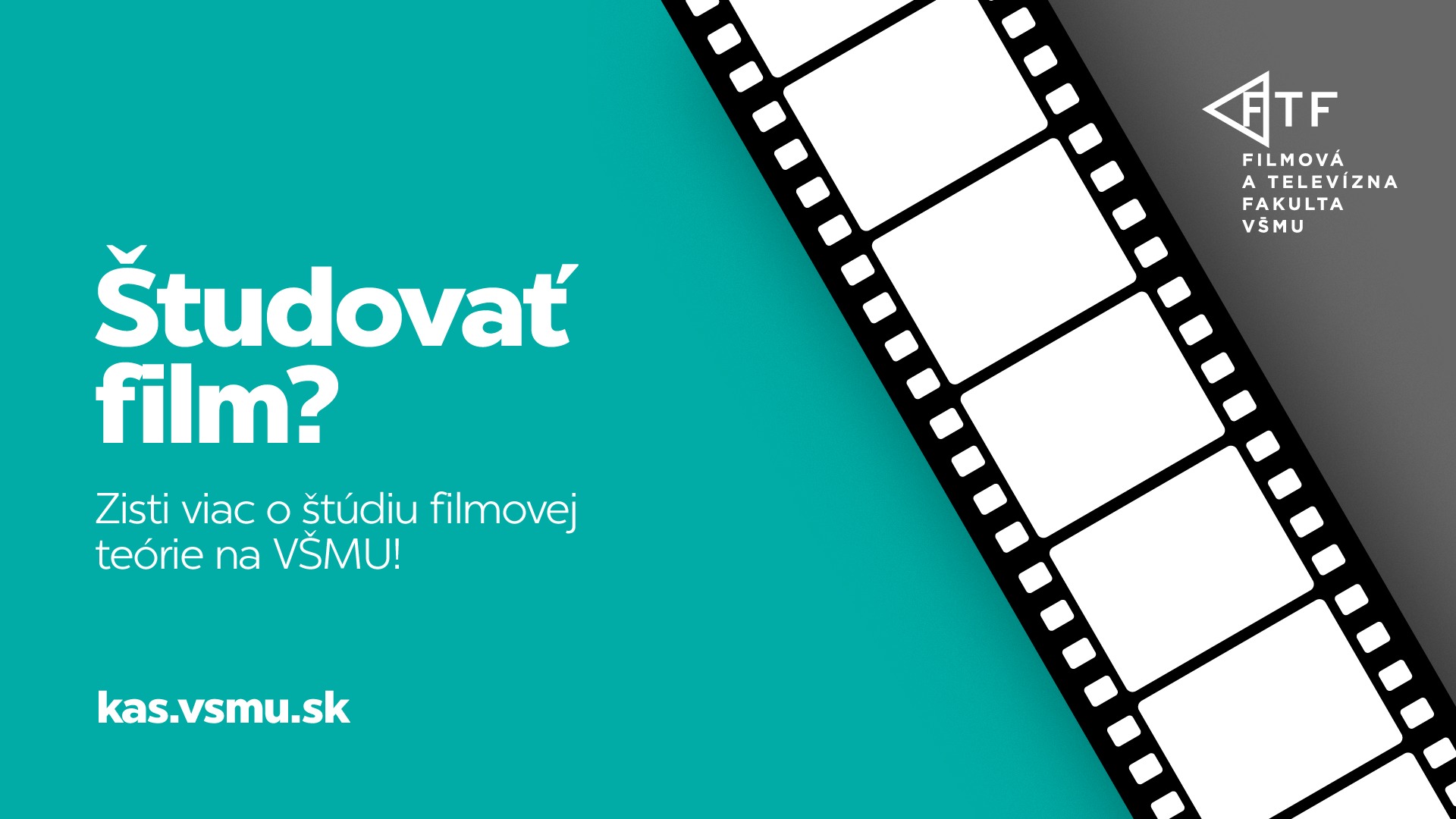 Študovať film? Katedra audiovizuálnych štúdií pozýva na prijímacie skúšky