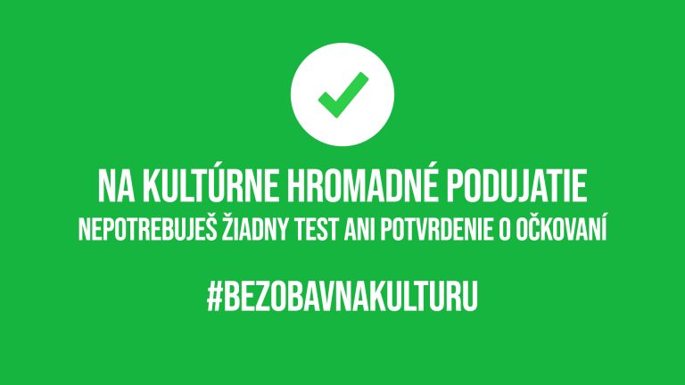 Bez obáv na kultúru