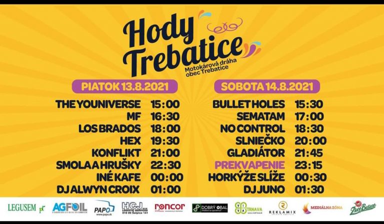 Hody Trebatice lineup 2021