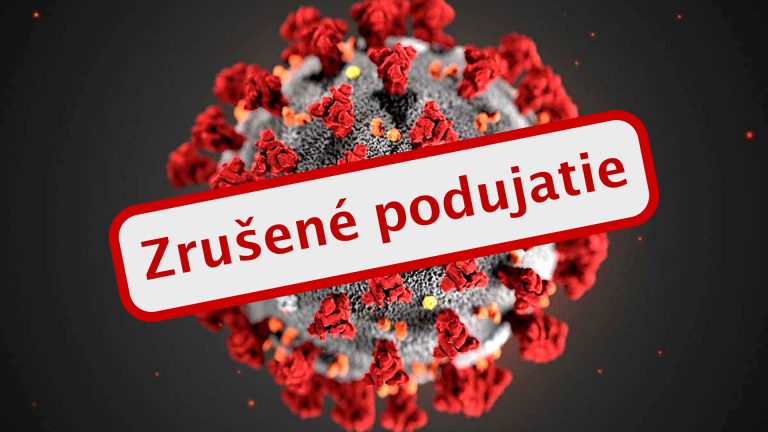 Zrušené podujatie (COVID)