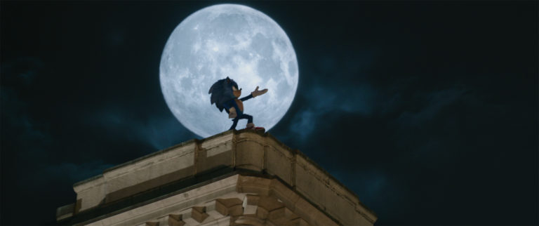 Sonic (Ben Schwartz) vo filme Ježko Sonic 2 © 2022 Paramount Pictures a Sega of America