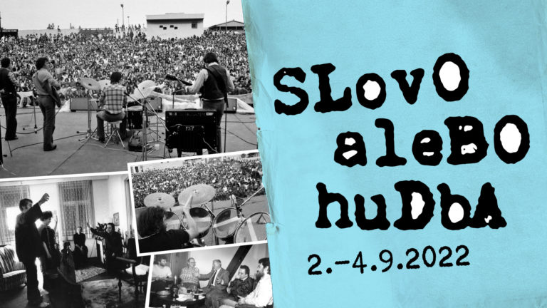 Hlavnou témou festivalu SLovO aleBO huDbA je únik