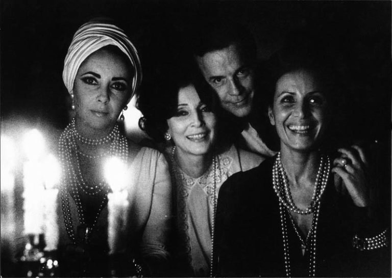 MULAS - Liz Tylor, Valentina Cortese, Franco Zeffirelli e Anna Falk