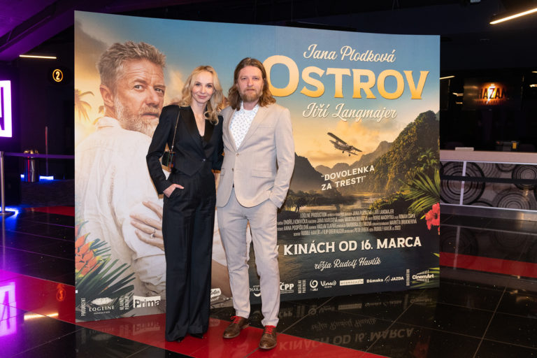 Novú českú komédiu Ostrov prišli do Bratislavy predstaviť Janka Plodková a Rudolf Havlík