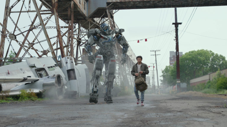 Mirage and Anthony Ramos in PARAMOUNT PICTURES and SKYDANCE PresentIn Association with HASBRO and NEW REPUBLIC PICTURESA di BONAVENTURA PICTURES Production A TOM DESANTO / DON MURPHY ProductionA BAY FILMS Production “TRANSFORMERS: RISE OF THE BEASTS”