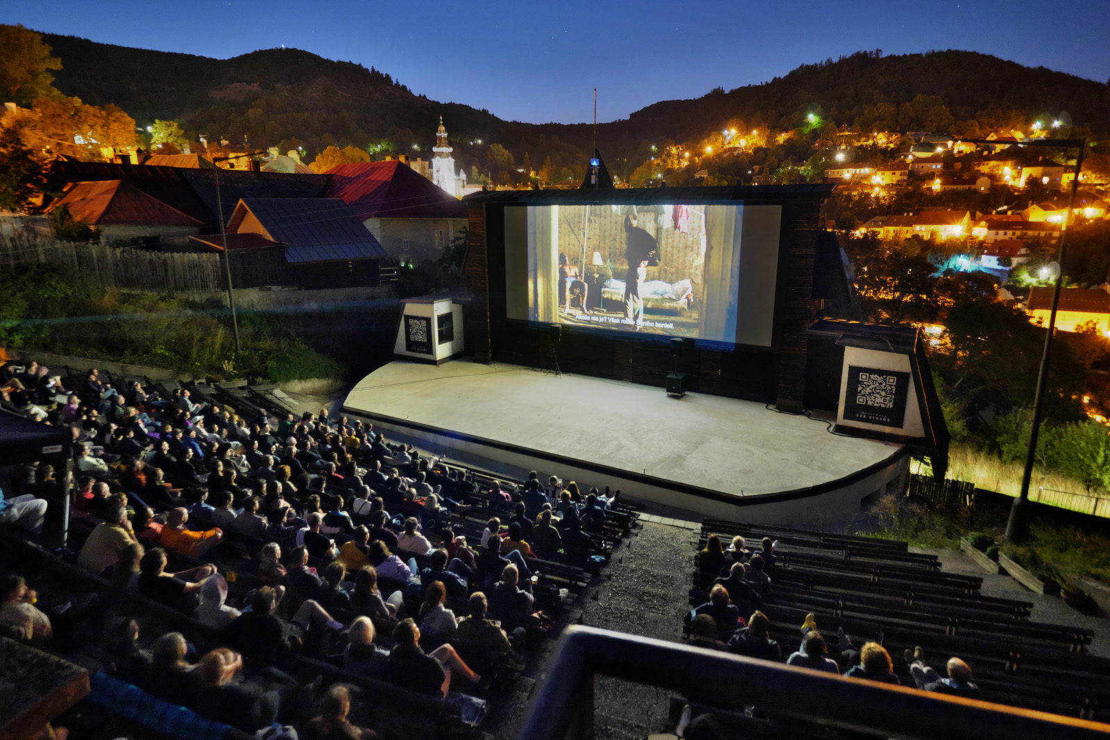 V Banskej Štiavnici začína filmový festival 4 živly, ťahákom sú premietania na amfiteátri
