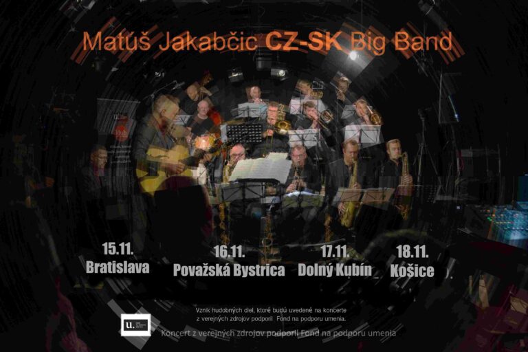 Matúš Jakabčic CZ-SK Big Band - Jesenné turné