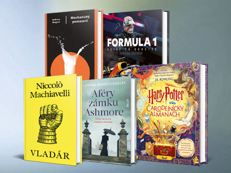 5 nových kníh. Harry Potter, romantika, klasika, aj niečo pre mužov