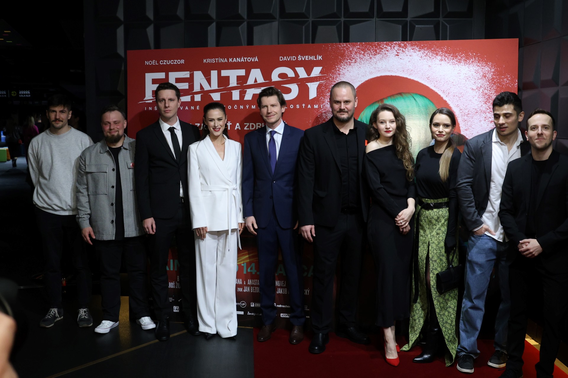 Hviezdy sa zišli na premiére slovenského kriminálneho thrilleru Fentasy