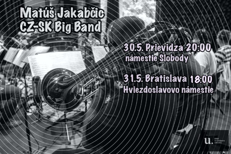 Veľký jazzový orchester pod vedením Matúša Jakabčica oslavuje 20. výročie svojej existencie