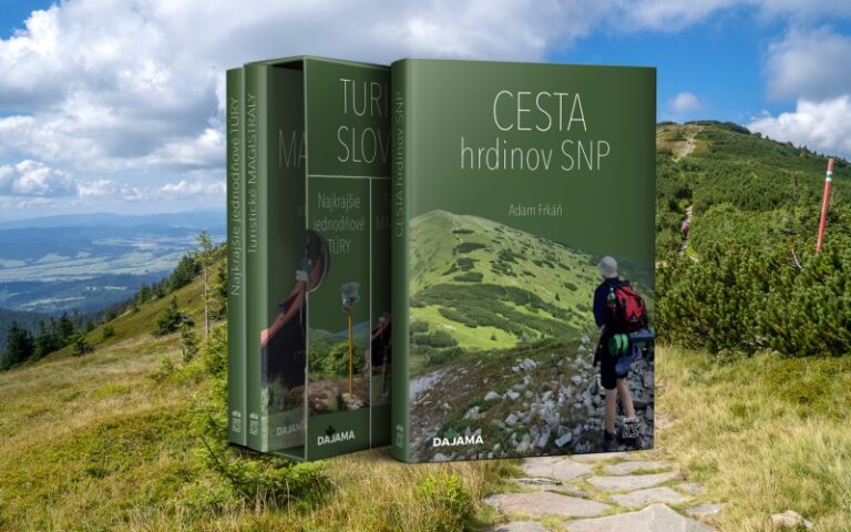 Spoznávajte Slovensko vďaka tejto úžasnej knihe. Turistické magistrály
