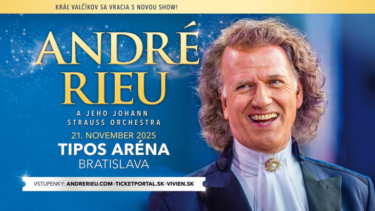 André Rieu sa vráti na Slovensko so svojou ohromujúcou show aj v roku 2025
