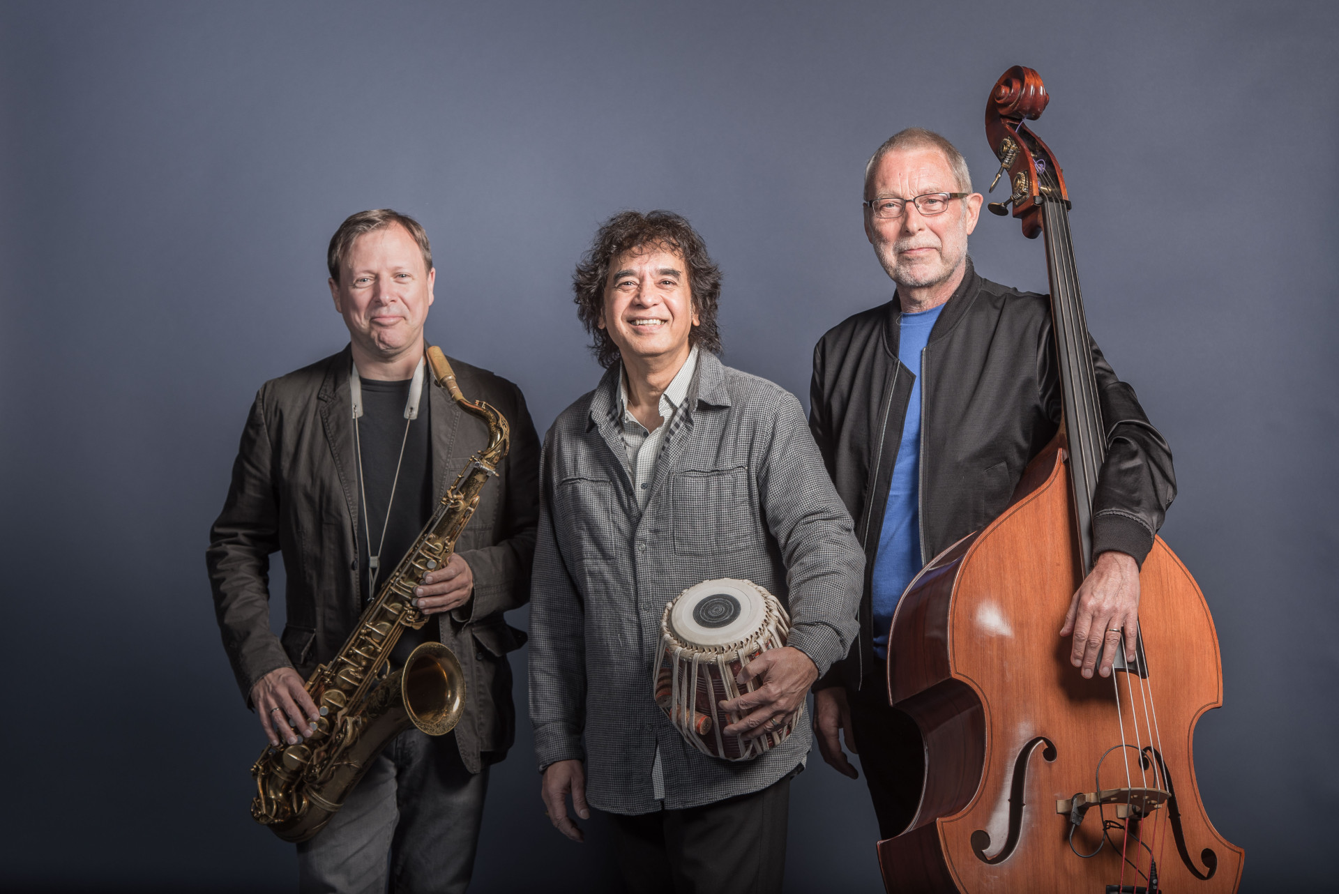 City Sounds Festival privíta na pódiu Crosscurrents Trio feat. Dave Holland, Zakir Hussain & Chris Potter a Shalosh