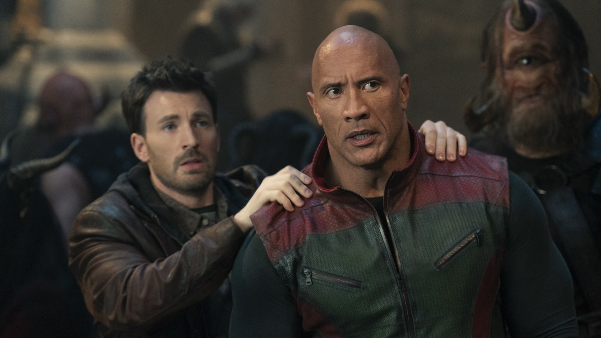 Chris Evans a The Rock prvýkrát spolu na plátne – do kín prišiel veľkofilm Red One !