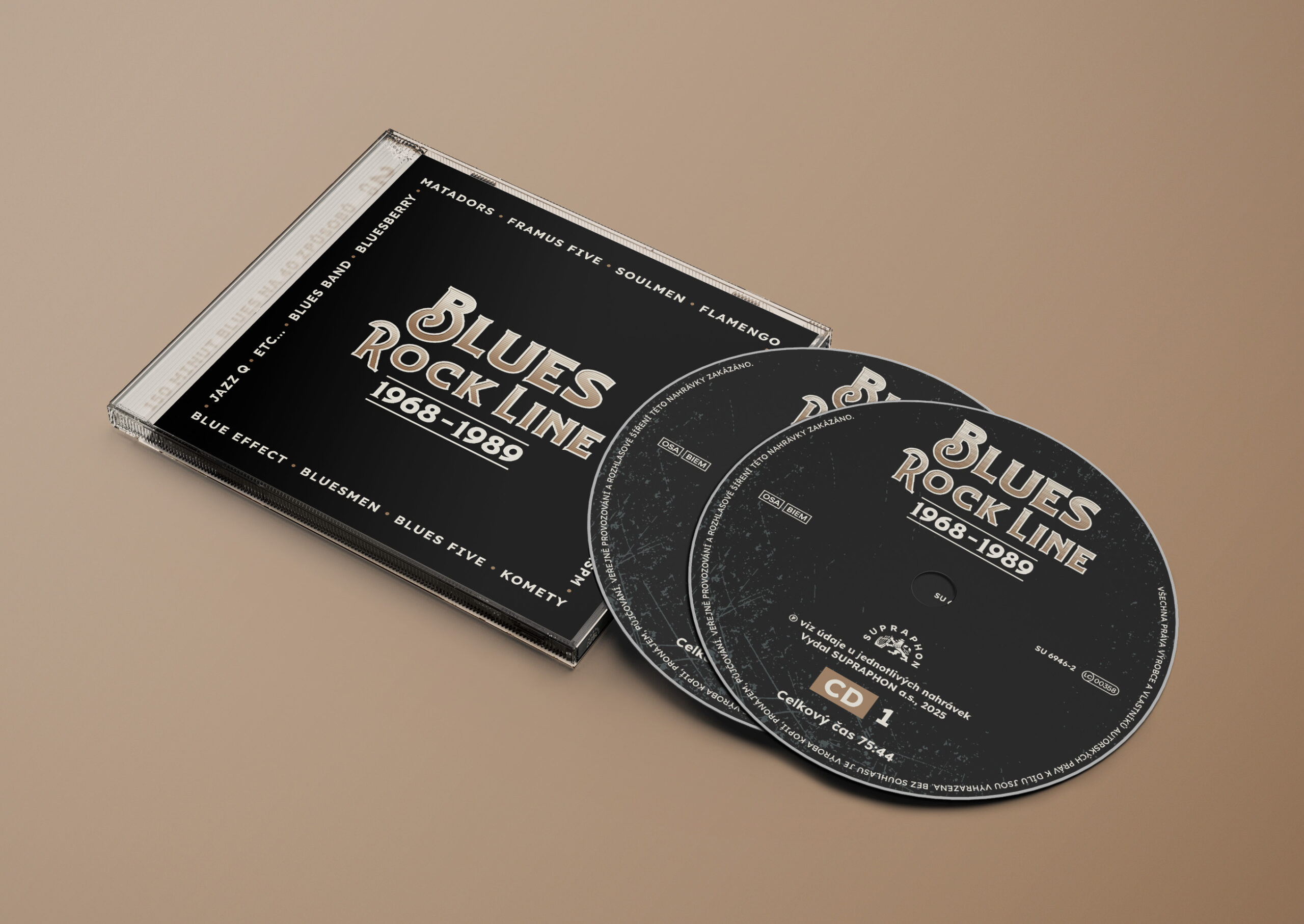 150 minút blues na 40 spôsobov: Blues Rock Line 1968–1989 