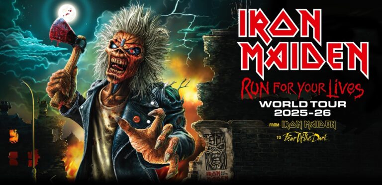 Iron Maiden štartujú svetové turné „Run For Your Lives“ už 27. mája v Budapešti