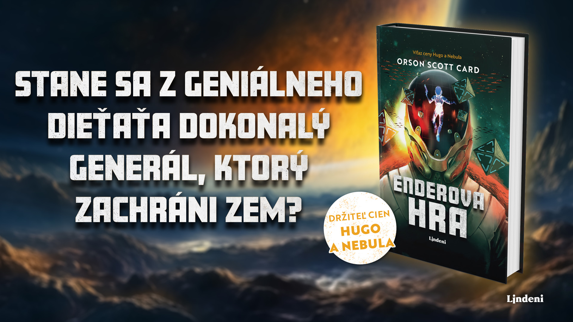 V slovenčine vychádza Enderova Hra – Jeden z ťažiskových titulov sci-fi