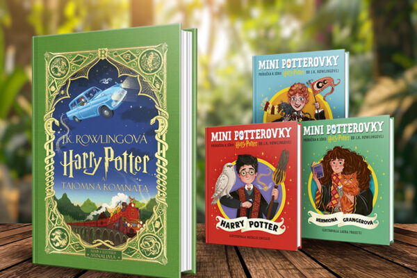Harry Potter v novom úžasnom dizajne a 3 mini potterovky