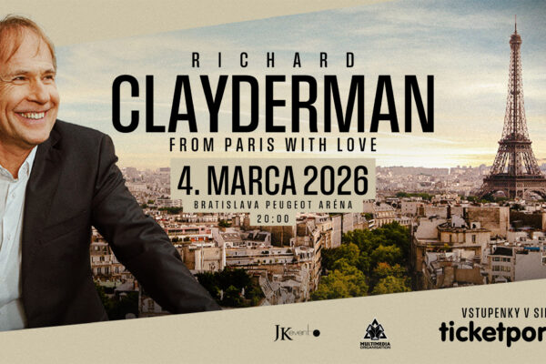 Legendárny Richard Clayderman sa vracia do Bratislavy