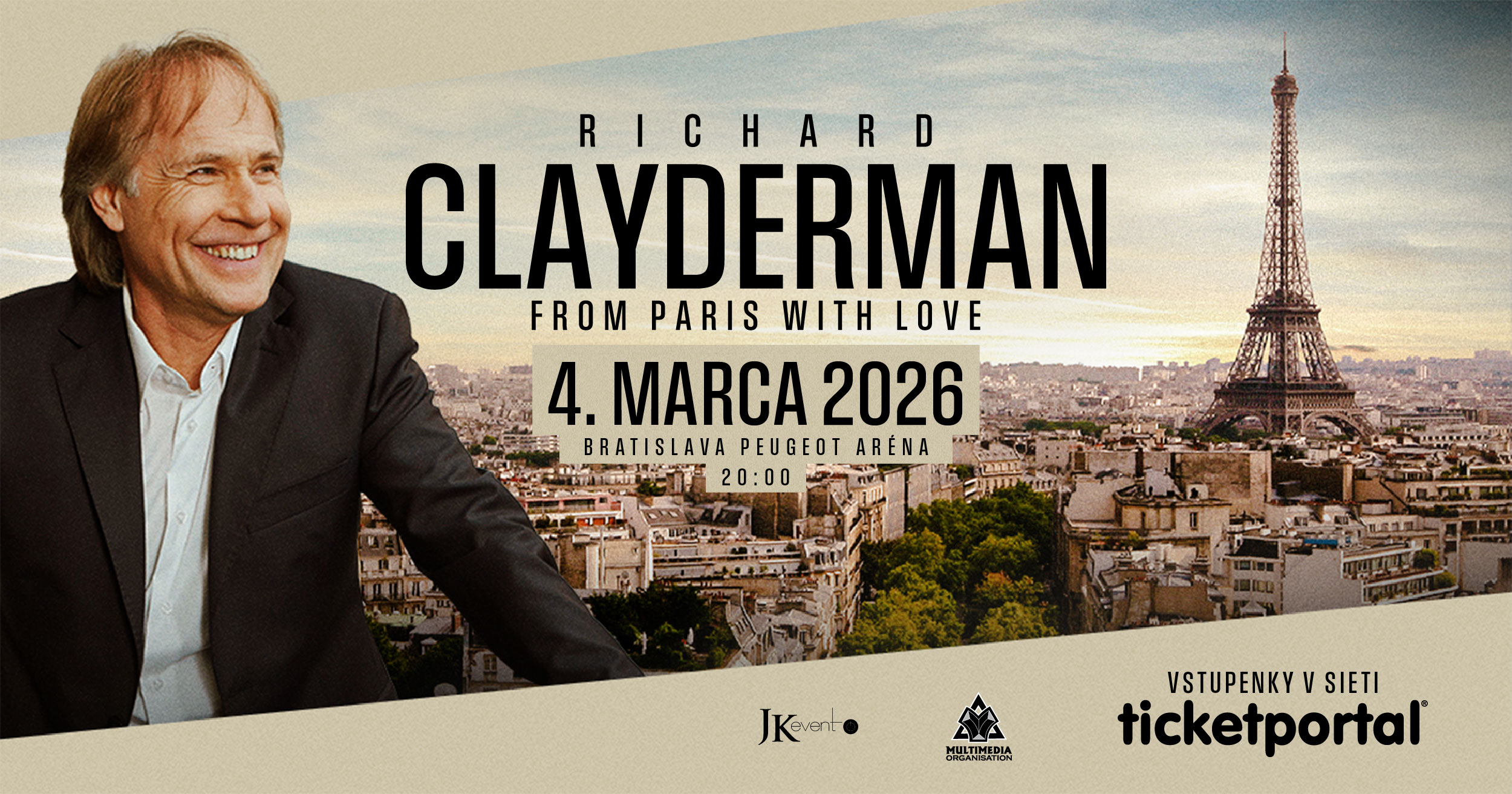 Legendárny Richard Clayderman sa vracia do Bratislavy