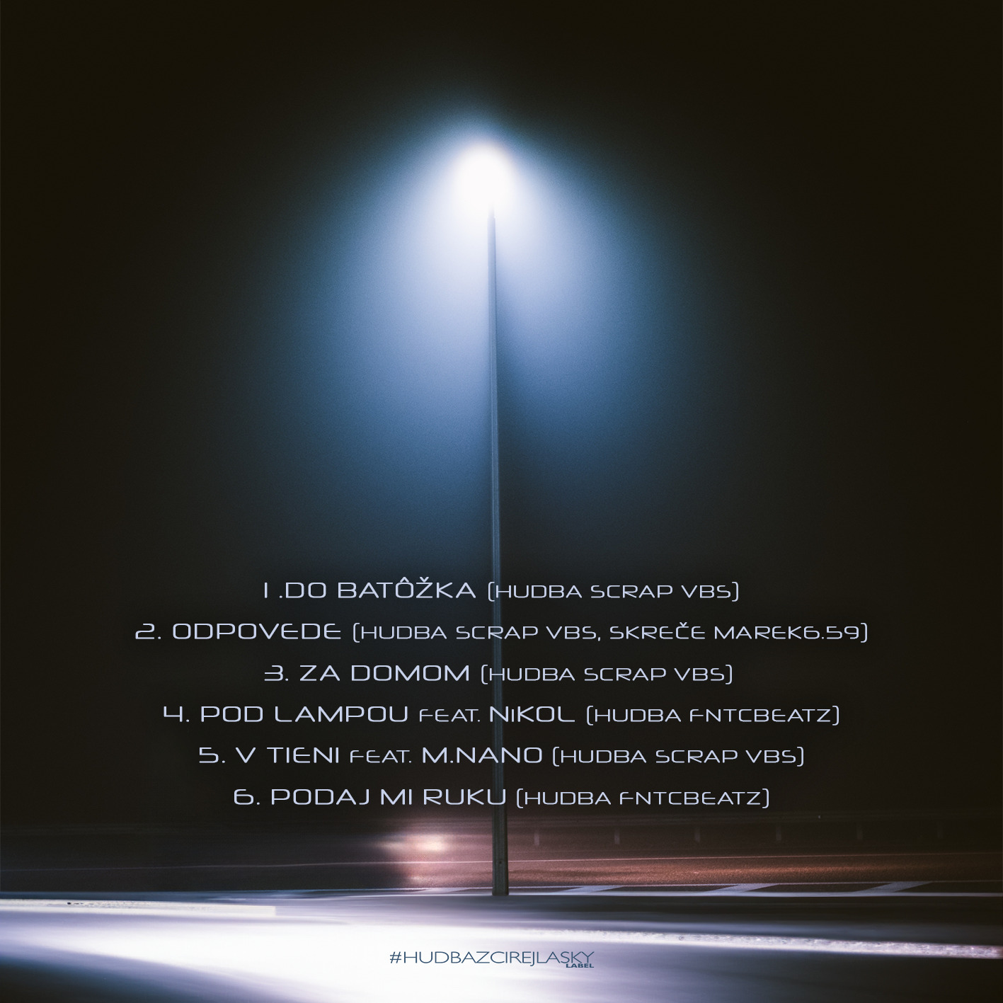 pod lampou tracklist