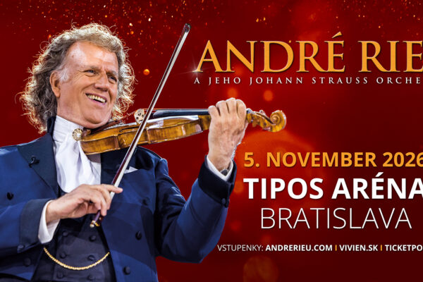 Valčíky, emócie a veľkolepá show: André Rieu vystúpi na Slovensku aj v roku 2026