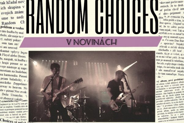 Posledná ochutnávka pred albumom. Random Choices v singli V novinách kritizujú dobu dezinformácie