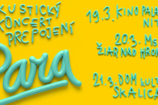 Para pridala tretí koncert v Starej tržnici a s akustickým programom Prepojení vyrazí aj mimo Bratislavu