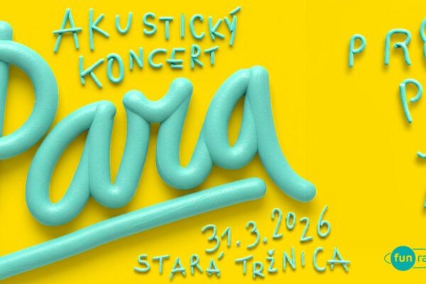 Para sa v Bratislave predstaví vo svojej najintímnejšej podobe. Bez samplov a efektov, na dotyk s publikom. Zažite akustický koncert Prepojení 