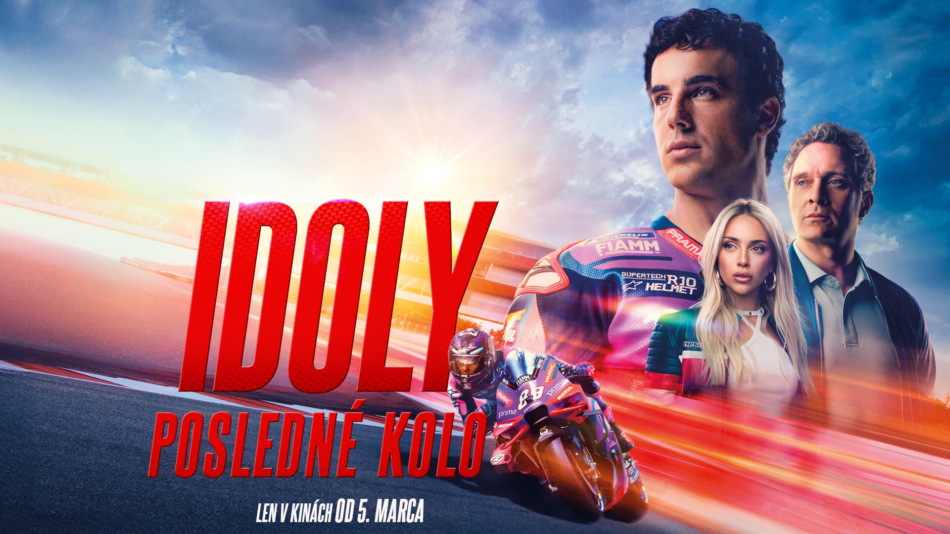 IDOLY: POSLEDNÉ KOLO prinášajú do kín strhujúci príbeh z prostredia MotoGP 