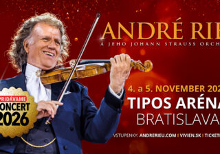Dva romantické večery kráľa valčíkov: André Rieu pridáva ďalší koncert v Bratislave