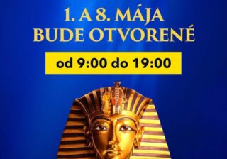 Do sveta faraóna Tutanchamona s odborníkmi: mimoriadne prehliadky pre veľký záujem verejnosti aj počas májových sviatkov!