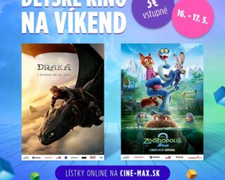 Rodinný filmový víkend v CINEMAX: Obľúbené rozprávky len za 3 eurá
