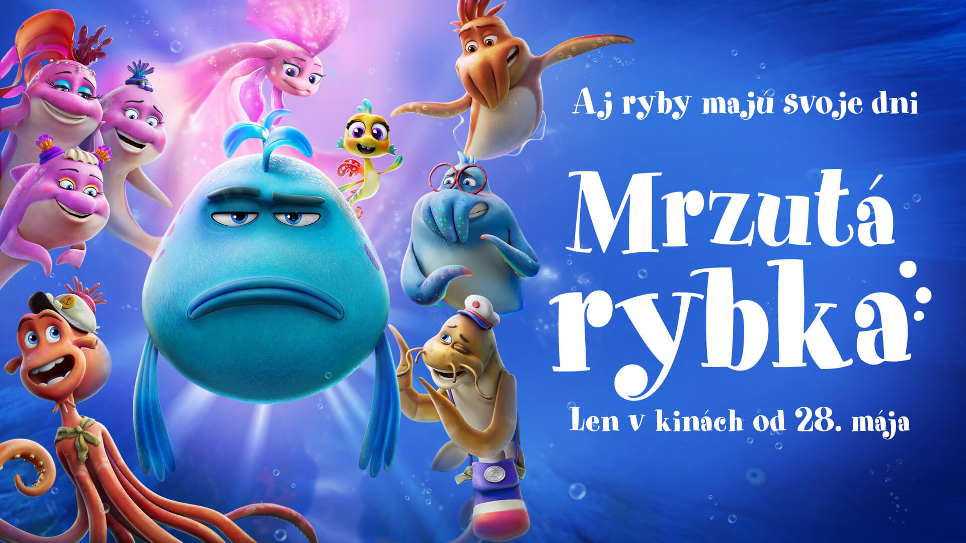 Buďte medzi prvými! Rozprávka Mrzutá rybka v špeciálnej predpremiére aj so sladkosťou zdarma