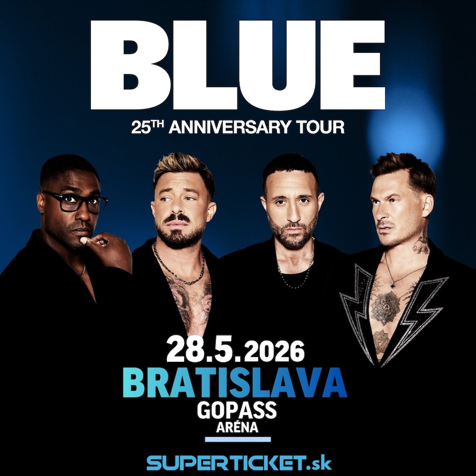 Fanúšikovia rozhodli: Na koncerte skupiny BLUE v Bratislave vystúpia napokon aj Lunetic