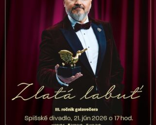 Kto získa ocenenia Zlatá labuť 2026? Spišské divadlo uzavrie sezónu galavečerom
