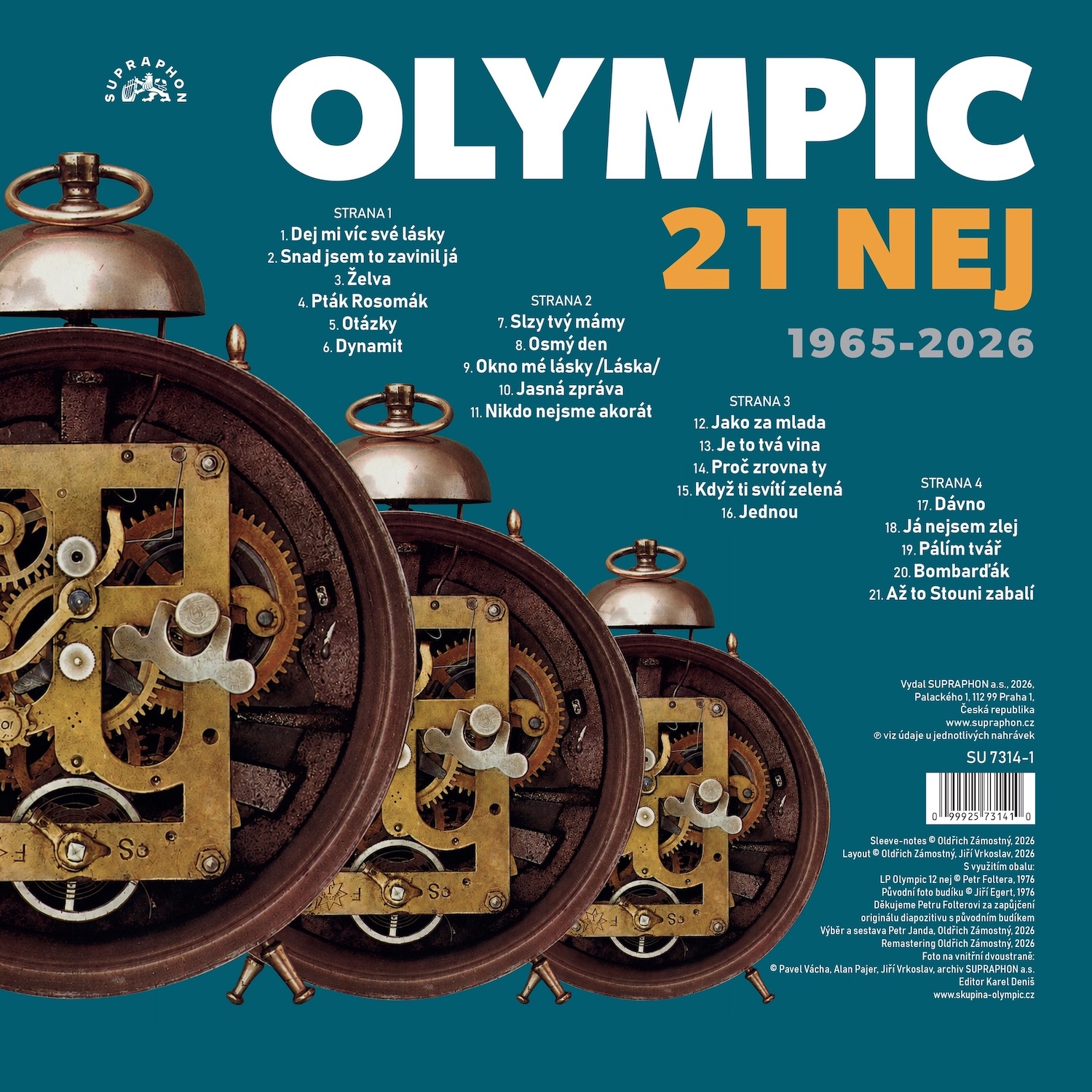 Olympic vydáva prvý best of na vinyle